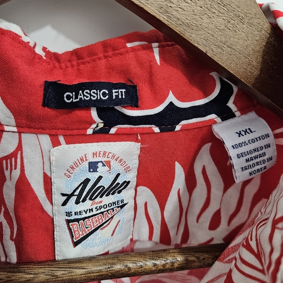 Reyn Spooner Boston Red Sox Aloha Hawaiian Shirt MLB XXL - Picture 3 of 6